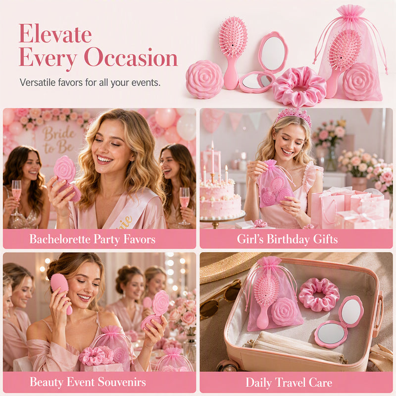 32-delars rosa prinsessfest presentset
