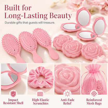 32-delars rosa prinsessfest presentset