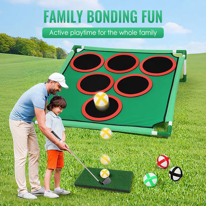 🔥Solange der Vorrat reicht 40 % Rabatt!🎉Tragbares Golfzielspielset für Kinder