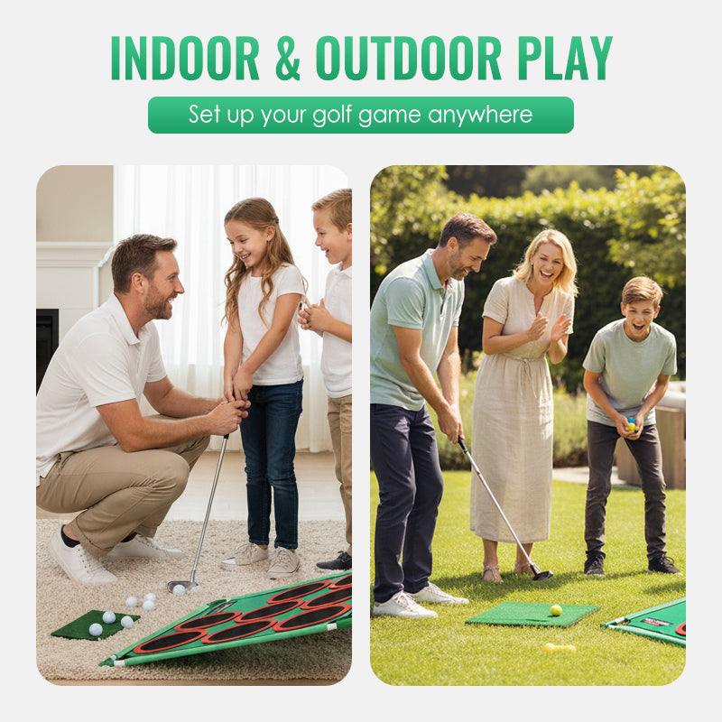 🔥Solange der Vorrat reicht 40 % Rabatt!🎉Tragbares Golfzielspielset für Kinder