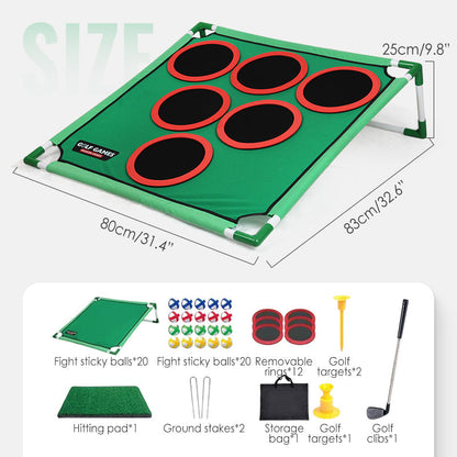 🔥Solange der Vorrat reicht 40 % Rabatt!🎉Tragbares Golfzielspielset für Kinder