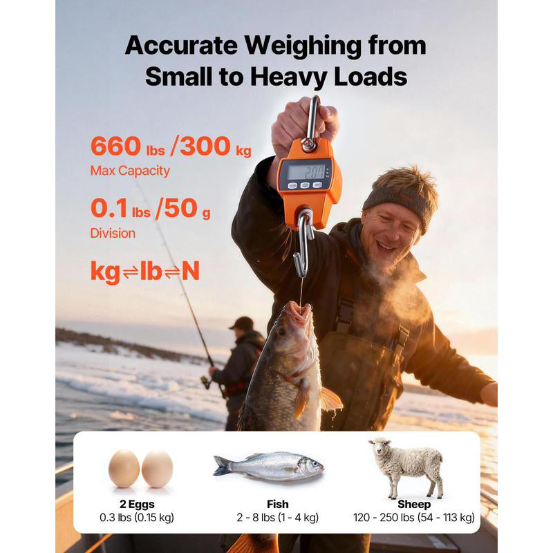 500 kg Digital Hängvåg