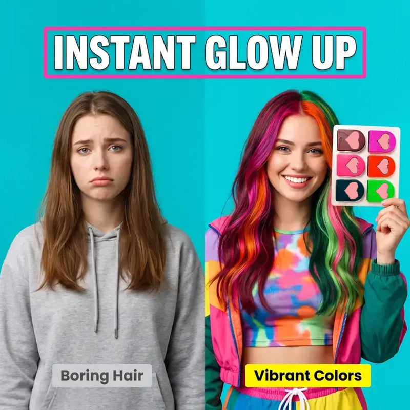 Tillfälligt Hårkritset för Flickor