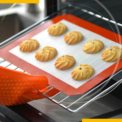 🧑‍🍳 50% RABATT NU! Bakmatta av silikon – non-stick, livsmedelssäker & värmetålig – perfekt för bakning, knådning och kavling 🍪✨