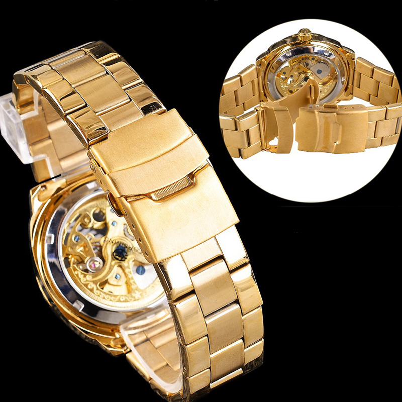 ⌚ 50% RABATT! 🦴 Skelett Automatklocka för Herrar – Mekaniskt Urverk, Öppet Urtavla & Elegant Design – Perfekt Kombination av Hantverk & Stil ✨