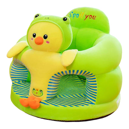 🧸 50 % RABATT NU! 👶 Plush baby support seat – ergonomisk, stabil & mjuk – perfekt för sittträning och lek 🛋️