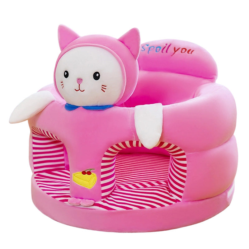 🧸 50 % RABATT NU! 👶 Plush baby support seat – ergonomisk, stabil & mjuk – perfekt för sittträning och lek 🛋️