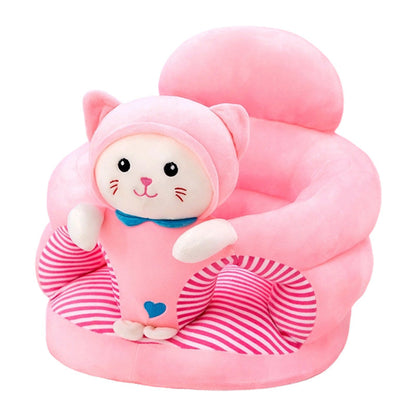 🧸 50 % RABATT NU! 👶 Plush baby support seat – ergonomisk, stabil & mjuk – perfekt för sittträning och lek 🛋️