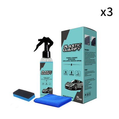 🚗 50% RABATT NU! Multifunktionell spray för återställning av bilplast – återställer, skyddar & ger högblank finish – perfekt för dörrhandtag, däck, instrumentbräda och säten ✨🛡️