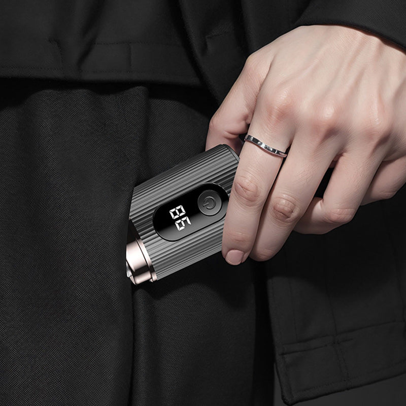 🪒 50 % rabatt under en begränsad tid 🪒 Bärbar elektrisk minirakapparat – LED-batteriindikator och vattentät design