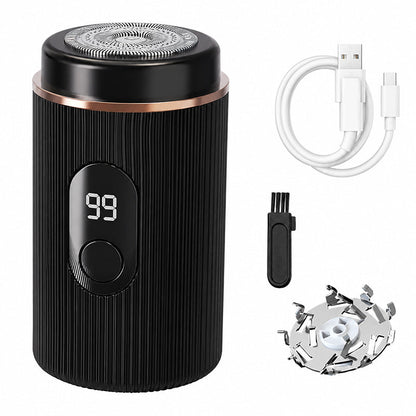 🪒 50 % rabatt under en begränsad tid 🪒 Bärbar elektrisk minirakapparat – LED-batteriindikator och vattentät design