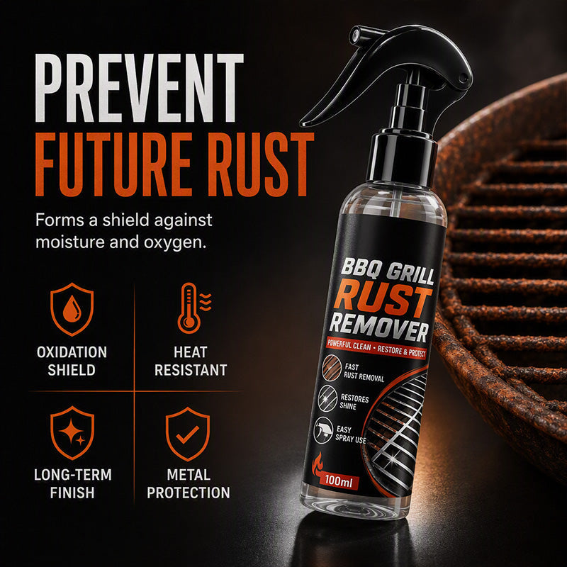 🔥⏰ 2+1 GRATIS endast under begränsad tid – Grillrost-rostborttagningsspray för borttagning av rost och envisa avlagringar 🍖