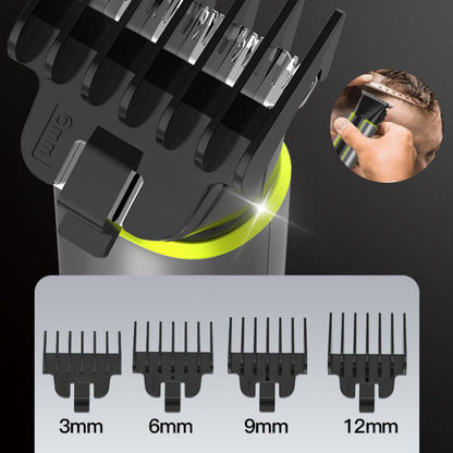 4-i-1 Elektrisk Hårklipper Set
