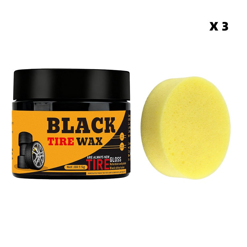Glänsande Däckvax