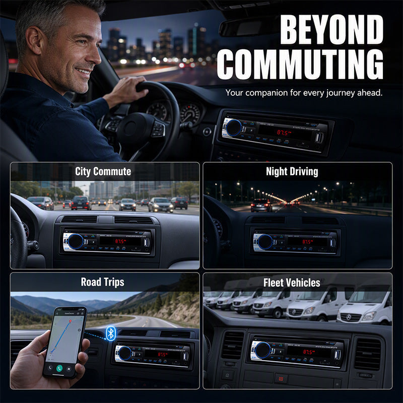 🚗 50 % RABATT! Uppgradera bilen med Bluetooth – spela musik och ring handsfree direkt från bilradion