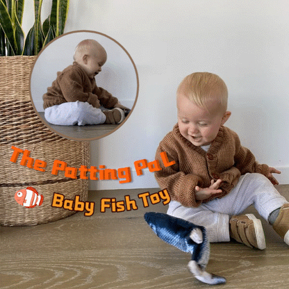 🐟✨50% RABATT! 👶🌊 Babyleksak Fisk för Barn – Självständig Rörelse, USB-laddningsbar & Interaktiv Sensor för Motorisk Utveckling. Över 14 267 Nöjda Bebisar!✨