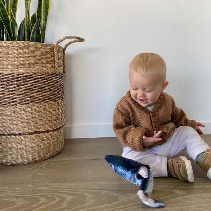 🐟✨50% RABATT! 👶🌊 Babyleksak Fisk för Barn – Självständig Rörelse, USB-laddningsbar & Interaktiv Sensor för Motorisk Utveckling. Över 14 267 Nöjda Bebisar!✨