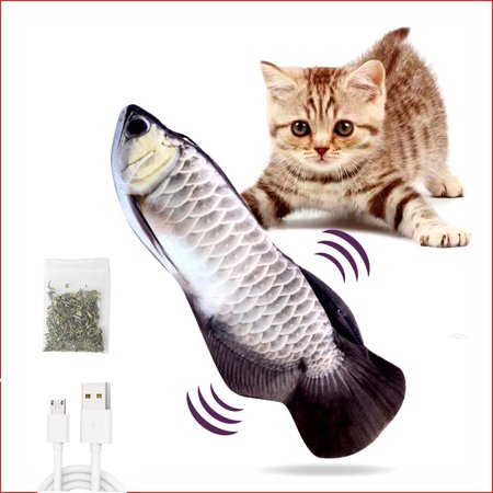 🐟✨50% RABATT! 👶🌊 Babyleksak Fisk för Barn – Självständig Rörelse, USB-laddningsbar & Interaktiv Sensor för Motorisk Utveckling. Över 14 267 Nöjda Bebisar!✨