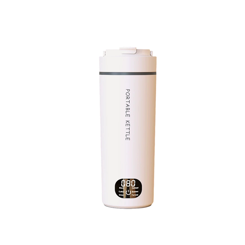 🔥 BLIXTREA: 50% RABATT! 💧 Portabel Elektrisk Vattenkokare – Rostfritt Stål 304 – 500 ml & 6 Temperaturer för Resor & Kontor ☕