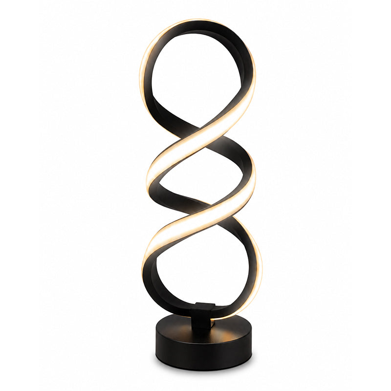 Modern Dubbelhelix Bordslampa