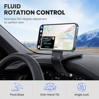 🔥🎁Nyhet 50 % RABATT🔥Hopfällbart magnetiskt mobilfäste för bilen