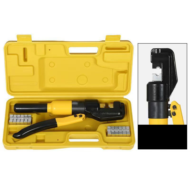 ⚡ Manuellt Hydrauliskt Krimpverktyg – YQK-70/120, Utbytbara Matriser, Ergonomiskt Handtag