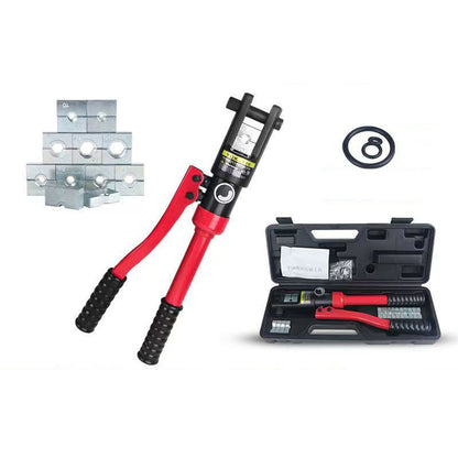 ⚡ Manuellt Hydrauliskt Krimpverktyg – YQK-70/120, Utbytbara Matriser, Ergonomiskt Handtag