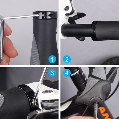 ⏳Tidsbegränsad 50% rabatt⏰Ergonomiska cykelstyrgrepp🚴🧤