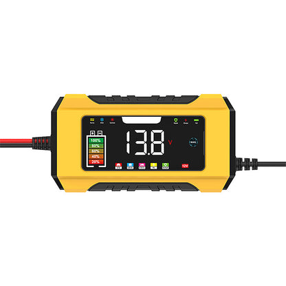 12V 6A Smart Billaddare med LCD-display