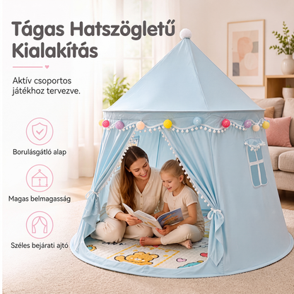 🏰✨ Inomhus Lektält för Barn – Barnens Hemliga Gömställe 🧒👦