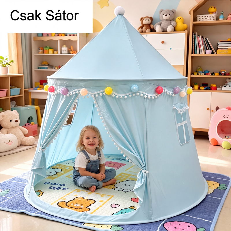 🏰✨ Inomhus Lektält för Barn – Barnens Hemliga Gömställe 🧒👦