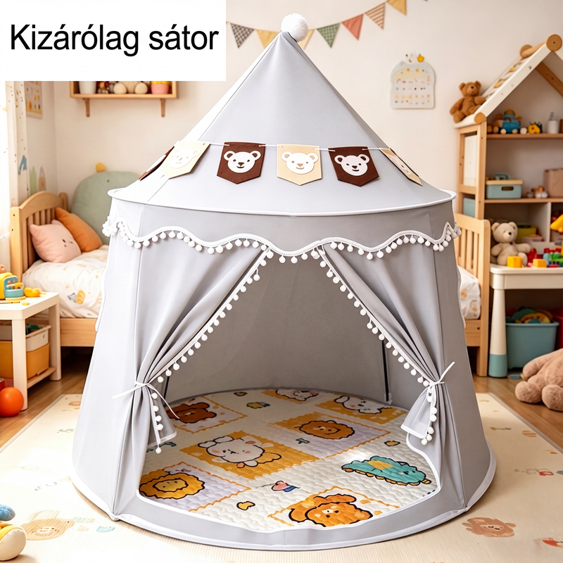 🏰✨ Inomhus Lektält för Barn – Barnens Hemliga Gömställe 🧒👦