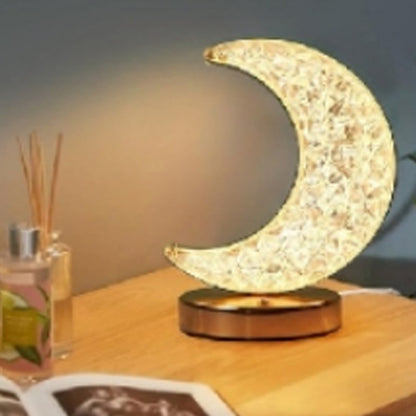 ✨50% RABATT⏰ 3‑färgad LED‑kristallatmosfärlampa, tre lägen för mysig belysning – perfekt för sovrum, vardagsrum och fest