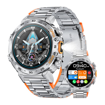 ⌚ 50 % RABATT NU! 🔦 Multifunctional outdoor smartwatch – robust, LED-ficklampa & HD-samtal – perfekt för äventyr och träning 🏔️