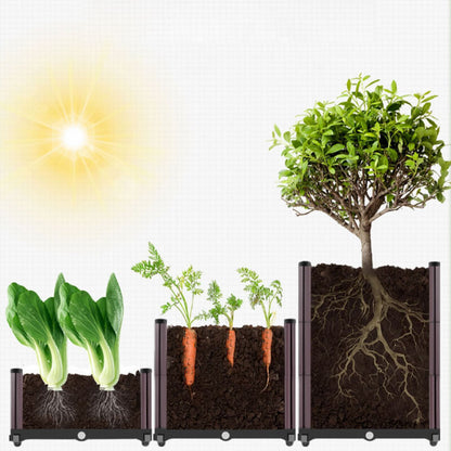 🌱50% RABATT⏰ Multifunktionell odlingslåda för grönsaker, odla egna grönsaker på balkong eller trädgård – enkel att använda och rörlig
