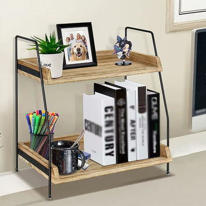 2-Tier Countertop Organizer Shelf