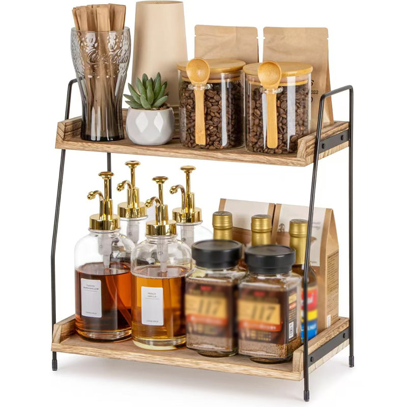 2-Tier Countertop Organizer Shelf