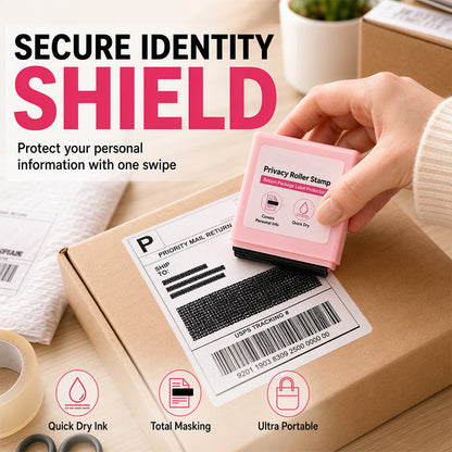 🔥 50% RABATT! 🔒 Sekretessrullstämpel – Dölj enkelt personuppgifter på paket, brev & fakturor 📦