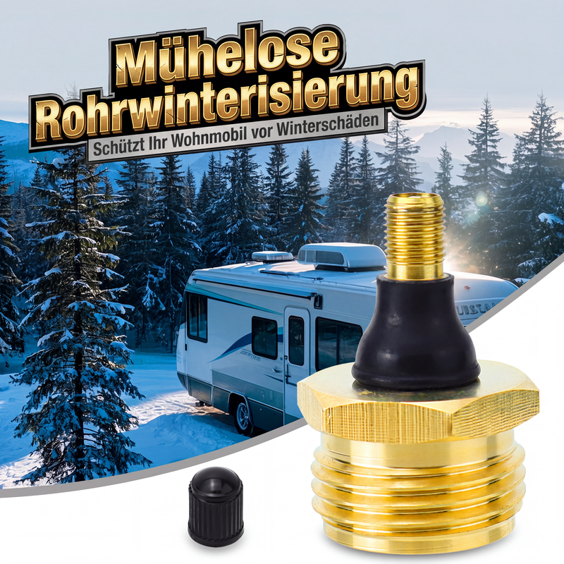 📢📢50% RABATT !!⏰⚙️Högpresterande Utblåsningsadapter i Mässing för Husbilsrörledningar