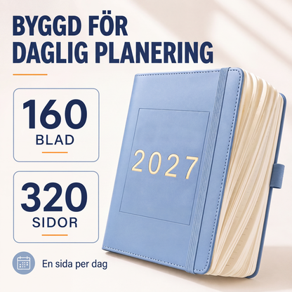365-dagars planeringsjournal för 2027
