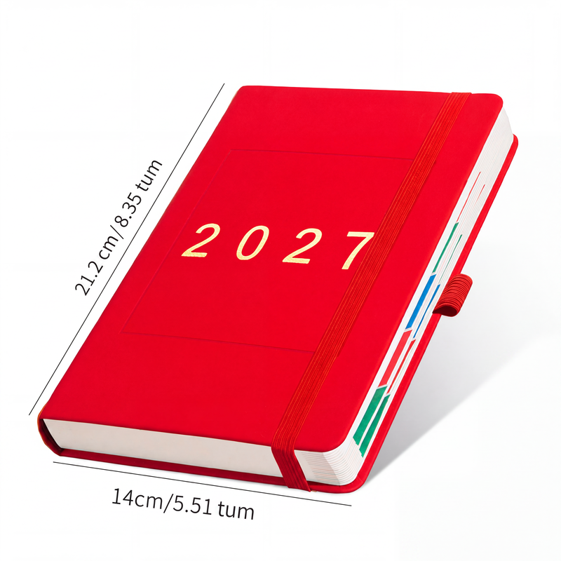 365-dagars planeringsjournal för 2027