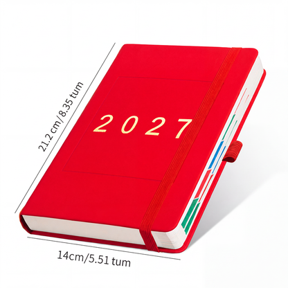 365-dagars planeringsjournal för 2027