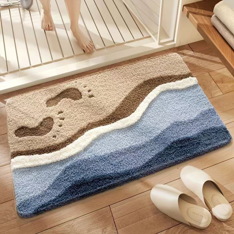 Superabsorberande golvmatta för inomhusbruk