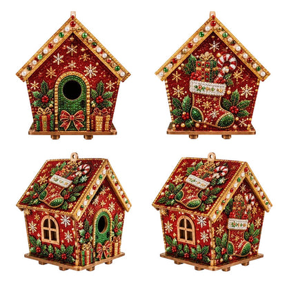 🎅Tidig julklapp – 50 % rabatt🎄3D DIY Pärlkonst Jul Målningskit