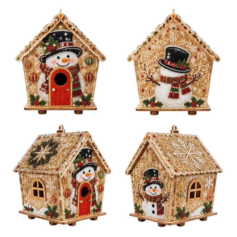 🎅Tidig julklapp – 50 % rabatt🎄3D DIY Pärlkonst Jul Målningskit