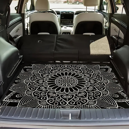 🚗 50 % RABATT NU! 🧶 Universell bagagematta med halkskydd – sammetslen yta, förstärkta kanter & halkfri – perfekt för bilens bagageutrymme ✨