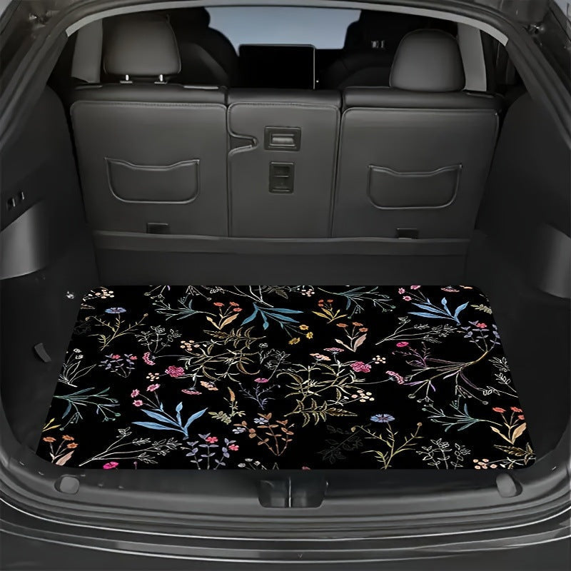 🚗 50 % RABATT NU! 🧶 Universell bagagematta med halkskydd – sammetslen yta, förstärkta kanter & halkfri – perfekt för bilens bagageutrymme ✨