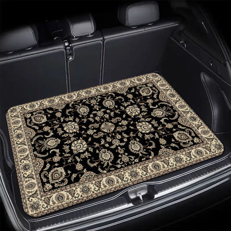 🚗 50 % RABATT NU! 🧶 Universell bagagematta med halkskydd – sammetslen yta, förstärkta kanter & halkfri – perfekt för bilens bagageutrymme ✨