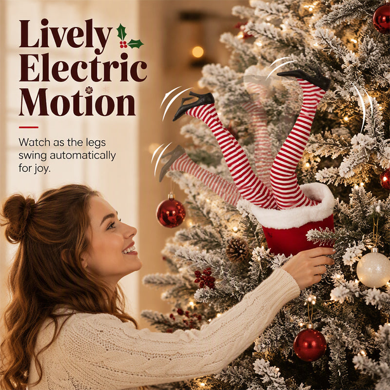 Creative Christmas Tree Elf Legs Hanging Ornament