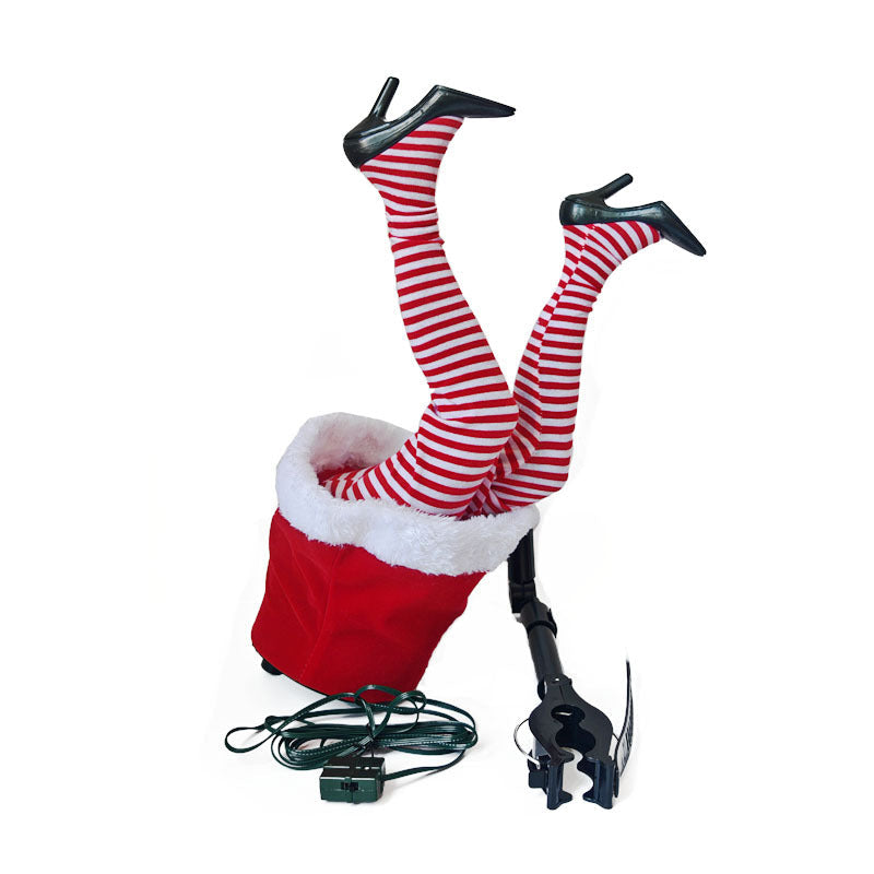 Creative Christmas Tree Elf Legs Hanging Ornament